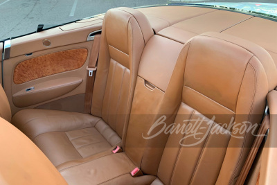 2008 BENTLEY CONTINENTAL GTC CONVERTIBLE - 10