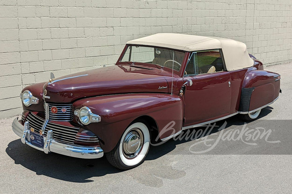 1942 LINCOLN CONTINENTAL CABRIOLET