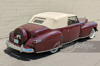 1942 LINCOLN CONTINENTAL CABRIOLET - 2