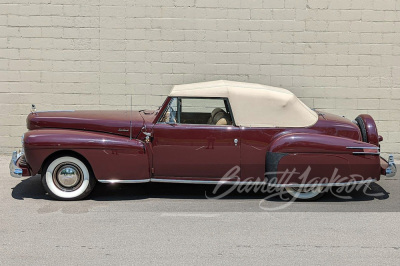 1942 LINCOLN CONTINENTAL CABRIOLET - 6