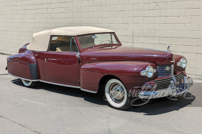 1942 LINCOLN CONTINENTAL CABRIOLET - 8