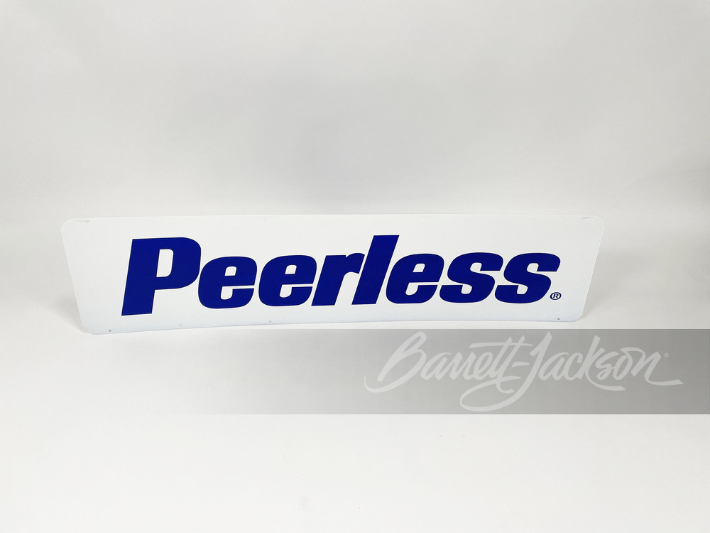 PEERLESS TIRES TIN SIGN