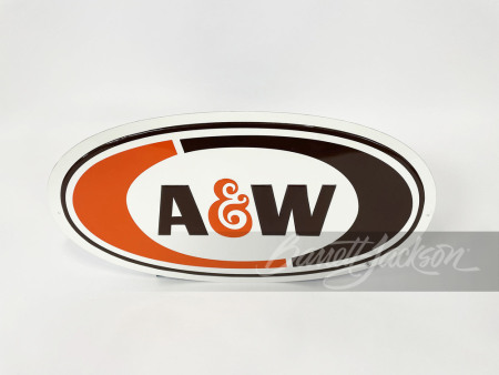 A&W ROOT BEER TIN SIGN