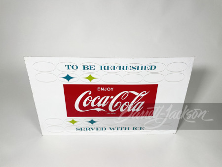 1960S COCA-COLA TIN SIGN