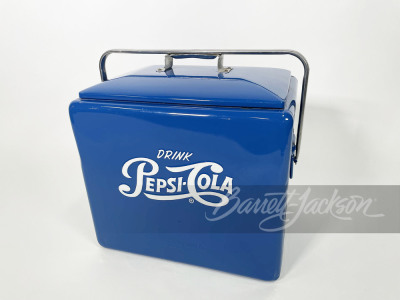 1950S PEPSI-COLA METAL PICNIC COOLER