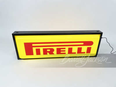 NEWER NOS PIRELLI TIRES LIGHT-UP SIGN