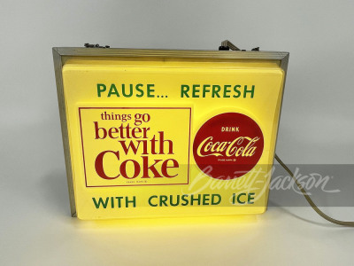 1960S COCA-COLA LIGHT-UP SIGN