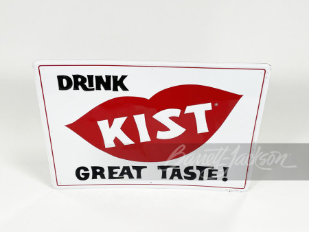 1960s DRINK KIST TIN SIGN