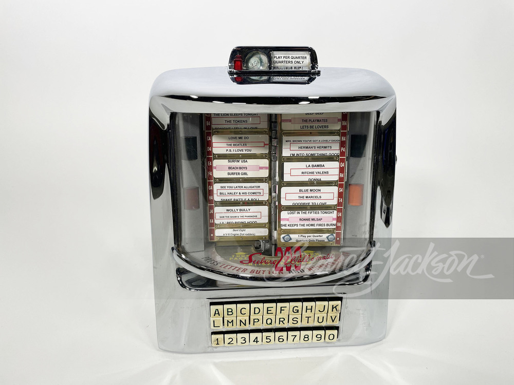 CIRCA 1950S SEEBURG SELECT-O-MATIC 200 DINER BOOTH COIN-OPERATED JUKEBOX