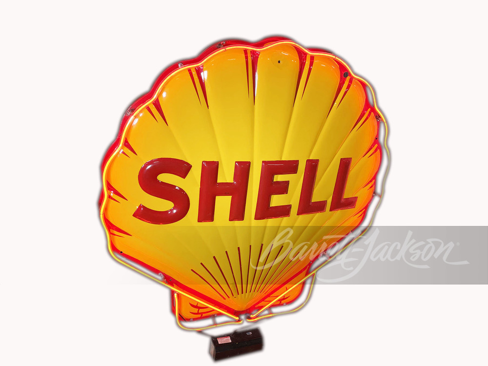 1930s SHELL OIL NEON SIGN