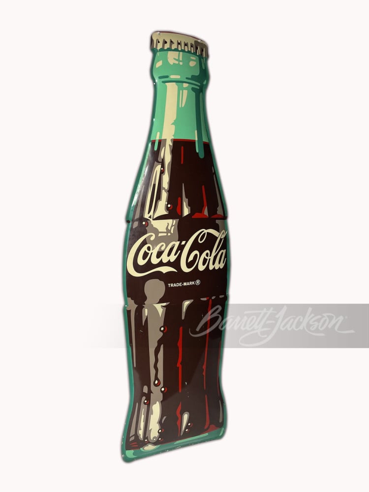 1950S COCA-COLA 6-FOOT BOTTLE SIGN