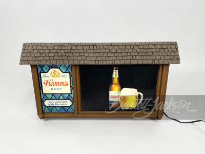 EARLY 1960S HAMM'S BEER LIGHT-UP SIGN