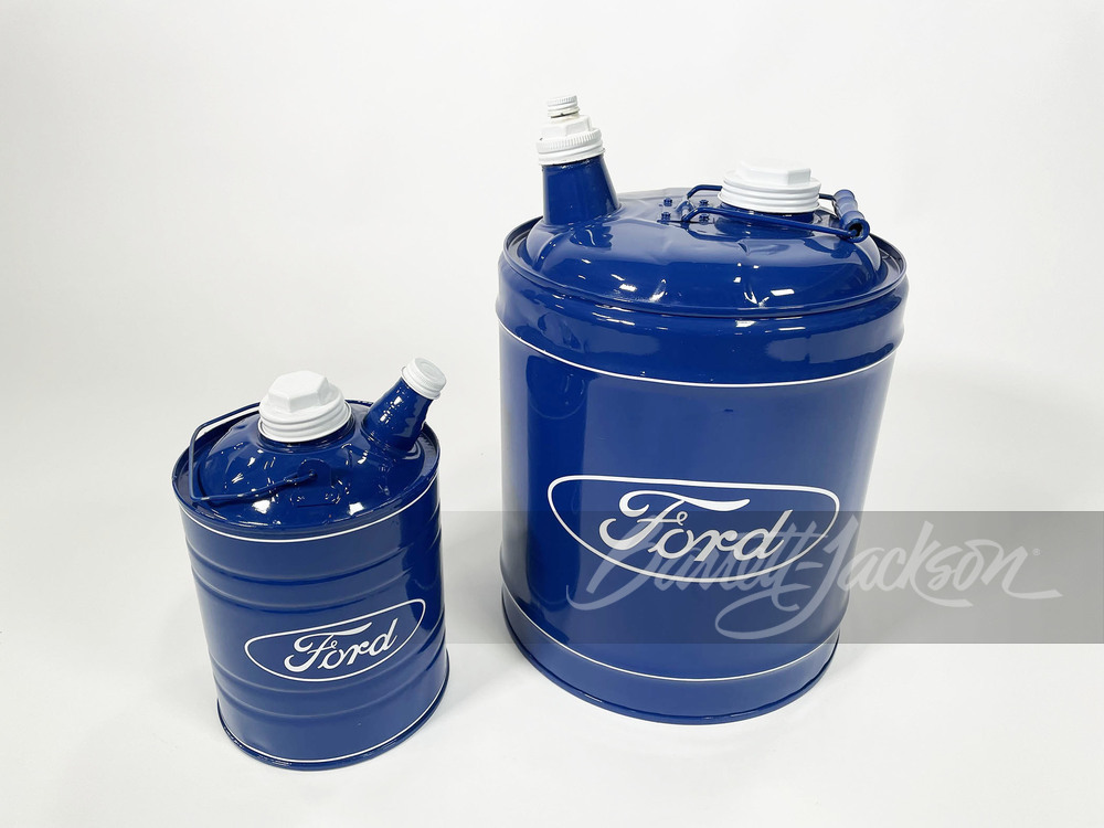 LOT OF TWO 1930S FORD MULTI-FLUID CANS