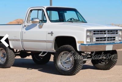 1987 CHEVROLET K10 CUSTOM PICKUP