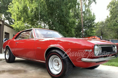 1967 CHEVROLET CAMARO 396 - 4