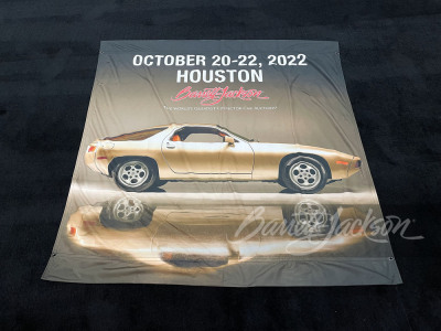 INAUGURAL 2021 BARRETT-JACKSON HOUSTON AUCTION EVENT STAGE PROMOTIONAL BANNER