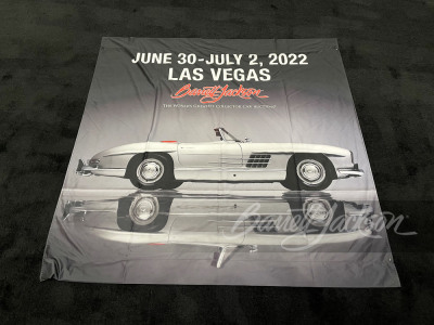 2022 BARRETT-JACKSON LAS VEGAS AUCTION EVENT STAGE PROMOTIONAL BANNER