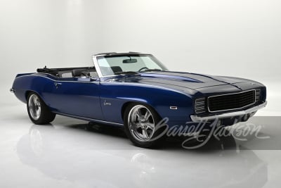 1969 CHEVROLET CAMARO CUSTOM CONVERTIBLE