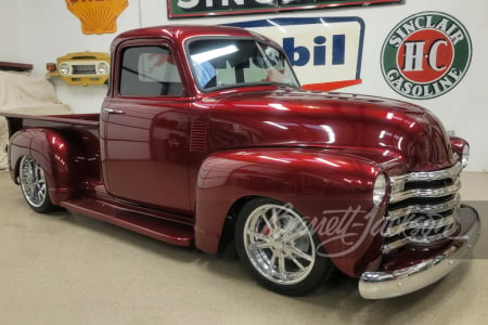 1950 CHEVROLET 3100 5-WINDOW CUSTOM PICKUP