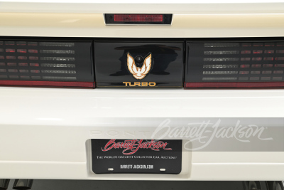 1989 PONTIAC FIREBIRD TRANS AM 20TH ANNIVERSARY TURBO - 6