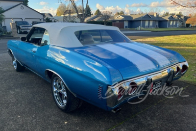 1972 CHEVROLET CHEVELLE MALIBU CONVERTIBLE - 2