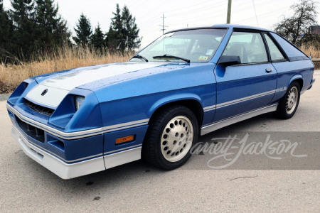 1983 DODGE SHELBY CHARGER