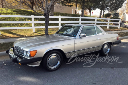 1985 MERCEDES-BENZ 380SL ROADSTER