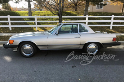 1985 MERCEDES-BENZ 380SL ROADSTER - 5