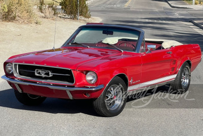 1967 FORD MUSTANG CONVERTIBLE - 10