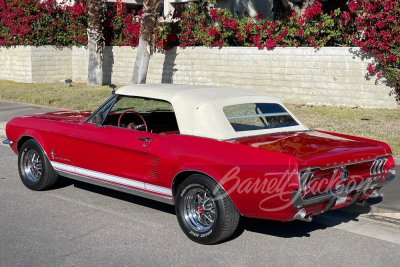 1967 FORD MUSTANG CONVERTIBLE - 12