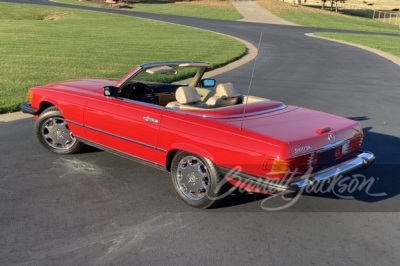 1988 MERCEDES-BENZ 560SL ROADSTER - 2