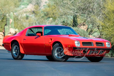 1974 PONTIAC TRANS AM 455 SUPER DUTY