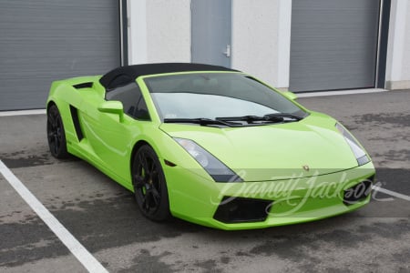 2008 LAMBORGHINI GALLARDO SPYDER