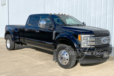 2017 FORD F-450 SUPER DUTY PLATINUM EDITION DUALLY PICKUP