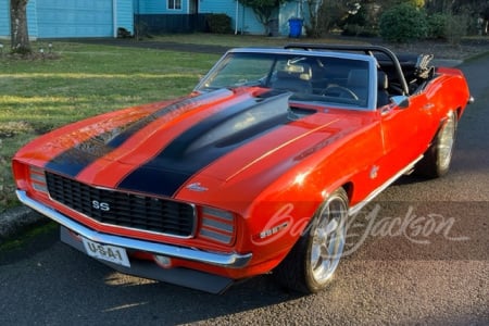 1969 CHEVROLET CAMARO CUSTOM CONVERTIBLE