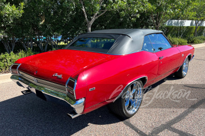 1969 CHEVROLET CHEVELLE SS CUSTOM CONVERTIBLE - 6