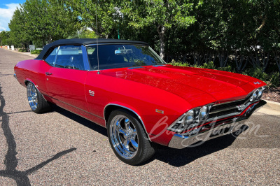 1969 CHEVROLET CHEVELLE SS CUSTOM CONVERTIBLE - 7