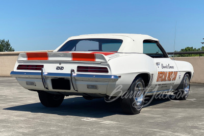 1969 CHEVROLET CAMARO RS/SS INDY PACE CAR CONVERTIBLE - 2