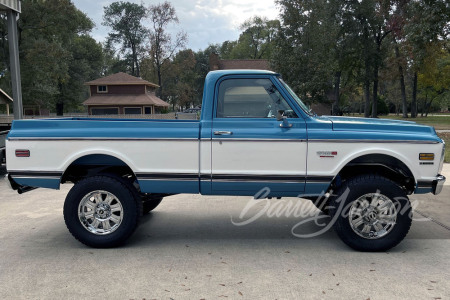 1972 CHEVROLET K10 CUSTOM PICKUP