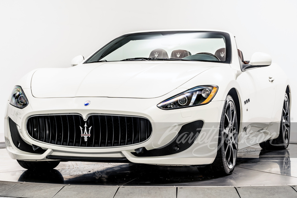 2017 MASERATI GRANTURISMO CONVERTIBLE