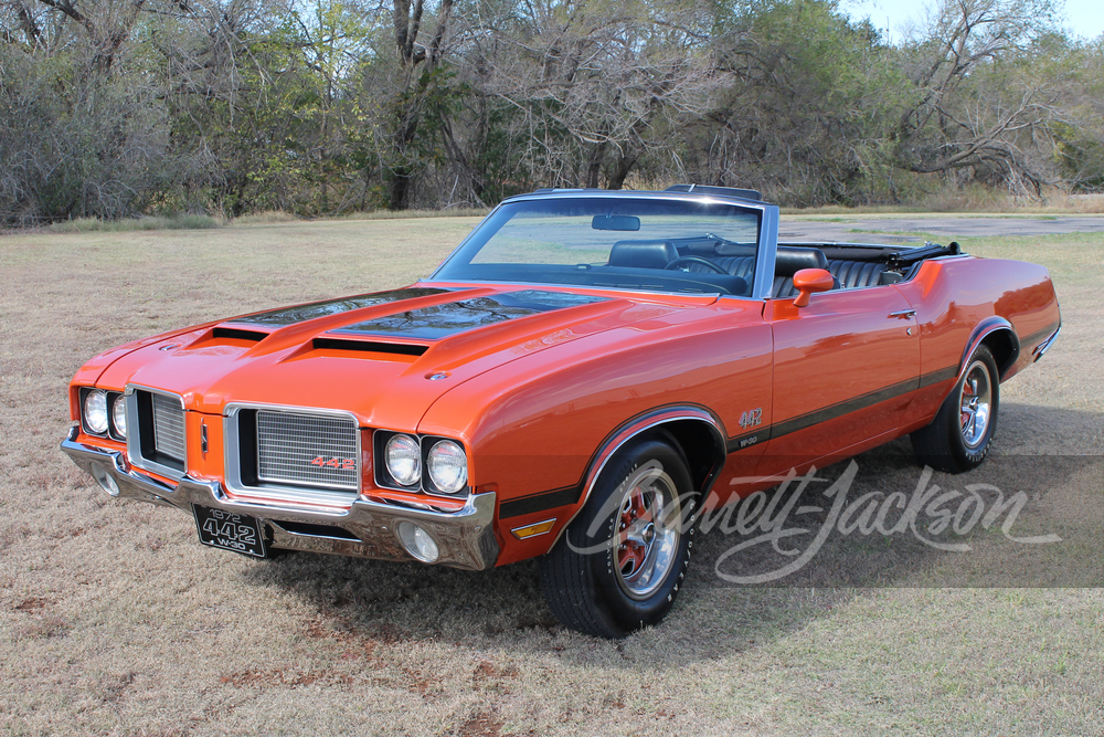 1972 OLDSMOBILE 442 W-30 CONVERTIBLE