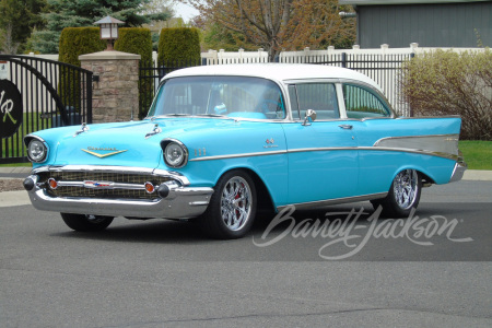 1957 CHEVROLET BEL AIR CUSTOM 2-DOOR POST