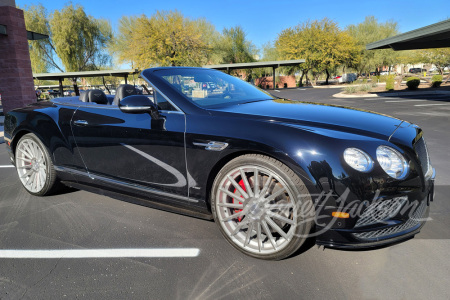 2016 BENTLEY CONTINENTAL GTC S CONVERTIBLE