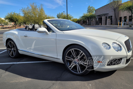 2013 BENTLEY CONTINENTAL GTC CONVERTIBLE