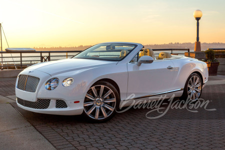 2013 BENTLEY CONTINENTAL GTC CONVERTIBLE