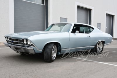 1969 CHEVROLET CHEVELLE CUSTOM COUPE - 9