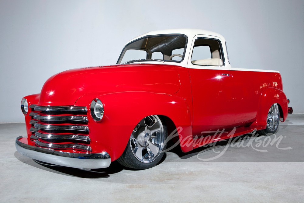 Lot 1412 1952 CHEVROLET 3100 CUSTOM PICKUP | Barrett-Jackson