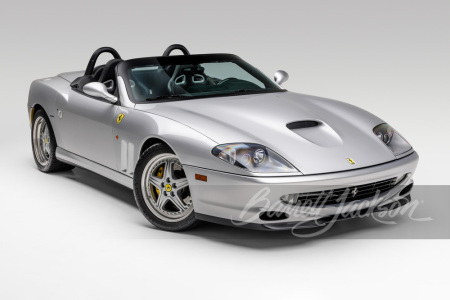 ROD STEWART'S 2001 FERRARI 550 BARCHETTA CONVERTIBLE