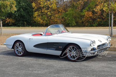 1958 CHEVROLET CORVETTE CUSTOM CONVERTIBLE