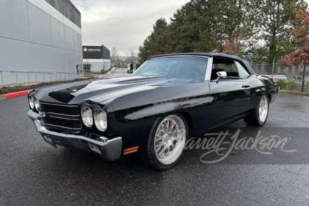 1970 CHEVROLET CHEVELLE CUSTOM CONVERTIBLE